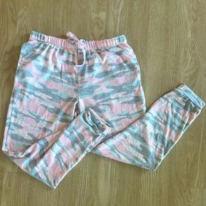 Rene Rofe Streetwear | Pink Camo PJ’s | Size Large